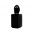 Butelka SI.I szklana perfumeryjna z gwintem czarna 50 ml z atomizerem i nasadką ozdobną 8212-BLACK S003B